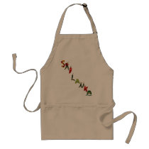 Sri Lanka Chili Peppers Aprons