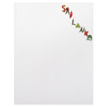 Sri Lanka Chili Peppers Customized Letterhead