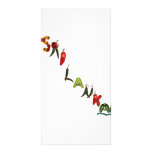 Sri Lanka Chili Peppers Customized Photo Card