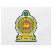 Sri Lanka Coat of Arms Personalized Flyer