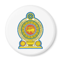 Sri Lanka coat of arms magnets by sergemayifuila Sri Lanka coat of arms magnets