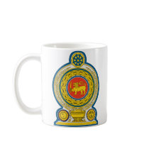 Sri Lanka Coat of Arms Mug by FlagTshirts Sri Lanka Coat of Arms Mug