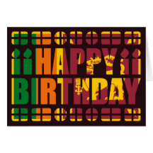 Sri Lanka Flag Birthday Card