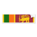 Sri Lanka Flag Bumper Sticker