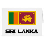 Sri Lanka Flag cards