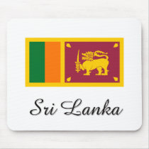 Sri Lanka Flag Design mousepads