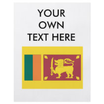 Sri Lanka Flag flyers by flagshirts Sri Lanka Flag flyers