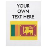 Sri Lanka Flag Flyer Design