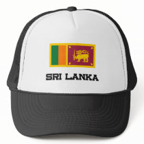 Sri Lanka Flag Trucker Hats