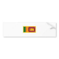 Sri Lanka FLAG International bumper stickers