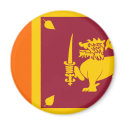 Sri Lanka Flag magnets by coolcountry Sri Lanka Flag magnets