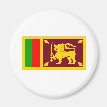 Sri Lanka Flag Magnet
