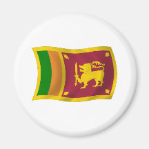 Sri Lanka Flag Magnet