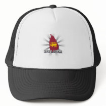 Sri Lanka Flag Map 2.0 Mesh Hat