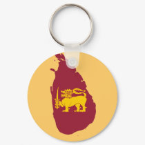 Sri Lanka flag map keychains by FlagStore Sri Lanka flag map keychains