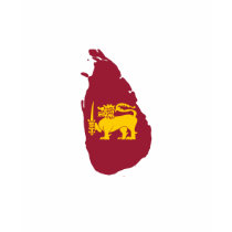 Sri Lanka flag map t-shirts by FlagStore Sri Lanka flag map t-shirts