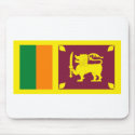 Sri Lanka Flag Mousepad