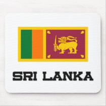 Sri Lanka Flag mousepads
