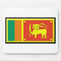 Sri Lanka Flag mousepads