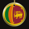 Sri Lanka Flag Ornament