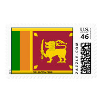 SRI-LANKA FLAG postage