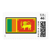 Sri Lanka Flag postage