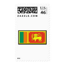 Sri Lanka Flag postage
