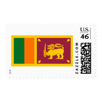 Sri Lanka Flag postage