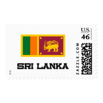 Sri Lanka Flag postage
