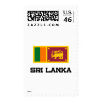 Sri Lanka Flag postage