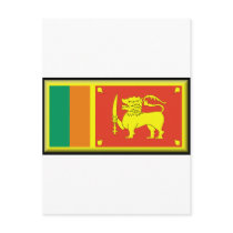 Sri Lanka Flag postcards