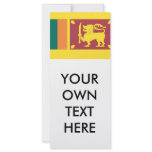 Sri Lanka Flag rack cards