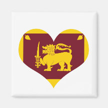Sri Lanka flag Refrigerator Magnet