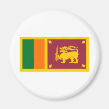 Sri Lanka flag Refrigerator Magnets
