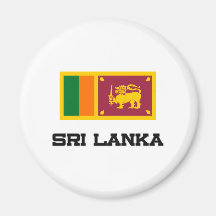 Sri Lanka Flag Refrigerator Magnets
