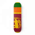 Sri Lanka Flag skateboards by coolcountry Sri Lanka Flag skateboards