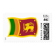 Sri Lanka Flag Stamps