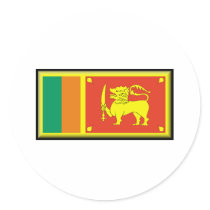 Sri Lanka Flag stickers by jacinto888 Sri Lanka Flag stickers
