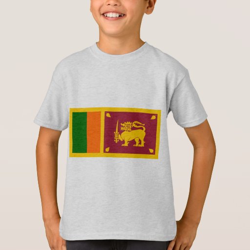 Sri Lanka Flag TShirt Zazzle