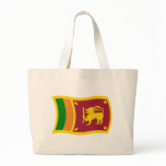 Sri Lanka Flag Tote Bag