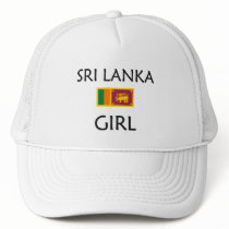 SRI LANKA GIRL TRUCKER HATS