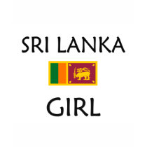 SRI LANKA GIRL t-shirts
