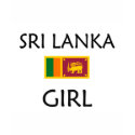 SRI LANKA GIRL t-shirts by flagshirt SRI LANKA GIRL t-shirts