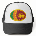 Sri Lanka Gnarly Flag Hat