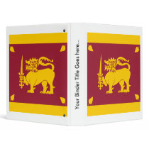 Sri Lanka High quality Flag Vinyl Binders