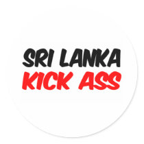 Sri Lanka Kick Ass stickers by repofcountries Sri Lanka Kick Ass stickers