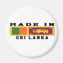 Sri Lanka Made In Designs Magnets