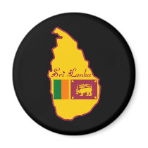 Sri Lanka Magnet by worldtees Sri Lanka Magnet