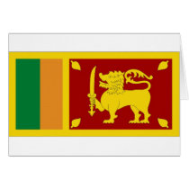 Sri Lanka National Flag Cards