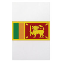 Sri Lanka National Flag Custom Stationery